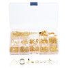 760 Pcs / Set Épingles À Oeil Pinces De Homard Bijoux Fil Boucle Doreille Crochets Bijoux Trouver Kit pour DIY Coll