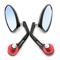 7/8 po Miroir arrière de la moto Miroir arrière Aluminium Universel