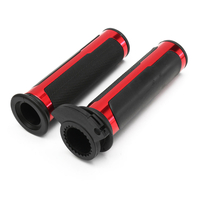 7/8 po Poignées de manette de moto 22mm pour Suzuki / Kawasaki/Yamaha/Honda