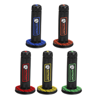 7/8 pouce 22mm moto poignée en caoutchouc poignée pour Yamaha / Suzuki / Honda/Kawasaki