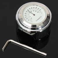 7/8 pouces 1 pouce thermomètre étanche pour guidon de moto 