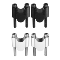 7/8 pouces Rise 30mm Moto Guidon Riser Aluminium Bar Pinces De Montage Pour Yamaha MT07 MT0 Pour Kawasaki Pour Triumph P