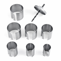 7/8/11 / 16pcs M42 Kit de coupe de scie-cloche de forage 26-75mm Ouvreur Ensemble de coupe-foret