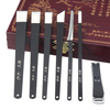 7pcs cuticule sèche peau morte calus ongles dissolvant trousse à outils de soins de renouvellement des pieds