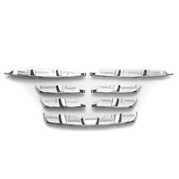 7pcs De Voiture Chrome ABS Avant Grille Couverture Moulure De Garniture Pour Renault Kadjar 2015 2016 2017