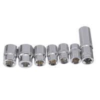 7pcs douille de clé à cliquet électrique adaptateur foret clé à douille