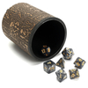 7pcs dés dés polyédriques jeu de dés D4-D20 avec des jeux de coupe de dés