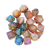 7pcs dés polyédriques ensemble jeu de société dés multi-faces gadget acrylique dés polyédriques jeu de rôle accessoire d