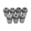 7pcs ER20 pince de serrage 01/08 au 01/02 pouces ensemble ressort de serrage pour outil de tour d