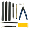 7pcs gundam modeleur outils de base artisanat fixé pour le modèle de voiture kit de construction