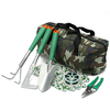 7Pcs Handheld Gardening Planting Tools Set With Carry Bag pour Garden Yard Lawn