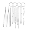 7pcs kit de dissection de laboratoire anatomie échantillon biologique biologie enseignement étudiant dissection outils k