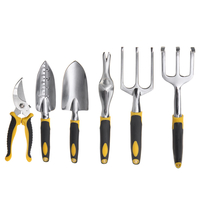 7pcs outil en acier inoxydable outils de plantation pinces à outils avec sac pliant