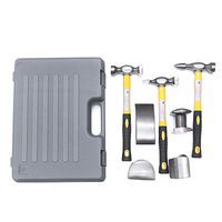 7pcs réparation de carrosserie marteaux dalle kit auto panneau battant dent ding outils automatiques