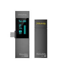 7RYMS microphone sans fil à faible latence enregistrement audio vidéo portable micro à revers plug-play pour jeu de diff