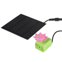 7V 1.4W pompes de fontaine deau à énergie solaire fontaines flottantes pompe étanche maison étang jardin décor