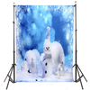7x5ft 2.1x1.5m fantaisie bonhomme de neige thème de noël photographie Studio Prop fond toile de fond