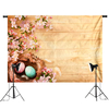 7x5FT Fleurs Fleur Oeufs De Pâques Photographie Toile De Fond Studio Prop Fond