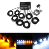 8 LED Ampoules Kit Dallumage Durgence Stroboscopique Davertissement De Voiture 160W 12V Ampoules Blanc A