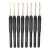 8 outils de tricotage daiguille densachage de pull 1.0 / 1.25 / 1.5 / 1.75 / 2.0 / 2.25 / 2.5 / 2.75mm Fine So