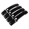 8 PCS Brillant Noir Smart Keyhole Couvre Poignée De Porte De Voiture pour Land Rover Dciscovery 4 Range Rover Sport Free
