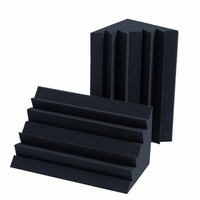 8 pièces panneaux de mousse insonorisés réduction du bruit panneaux acoustiques ignifuges carreaux 12*12*24 CM pour Stud