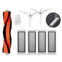 8 pièces Robot aspirateur côté / brosses roulantes filtres HEPA remplacements pour Xiaomi Non original