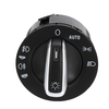 8 PINS Chrome Interrupteur De Contrôle De Phare Antibrouillard 4F1941531E 4FD941531A Pour Audi A3 S3 A6 C6 4F S6 RS6 Q7