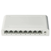 8 Port Gigabit Data Switch Network Hub Desktop Ethernet Splitter Plug and Play Shielded Ports Fanless Quiet Mini Portabl