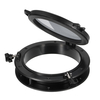 8 pouces 210mm fenêtre de bateau ronde hublot ouvrant marine noir de portlight