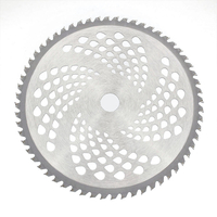 8 pouces 60 dents carbure pointe brosse coupe herbe tondeuse tête désherbeur lame pour tondeuse à gazon