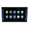 8 pouces 9 pouces 1Din pour Android 8.1 voiture lecteur Mlitimedia écran réglable Quad Core 1 + 16G WIFI GPS FM subwoofe