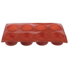 8 trous ronde silicone moule à gâteau gelée cookie muffin savon bricolage outils de cuisson