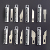 80 Pcs 8 Différentes Lames En Acier Inoxydable Art Hobby Cutter Outils de Sculpture Sur Bois Crafts Sculpting Outil Grav