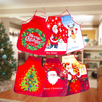 80 x 60 cm 2020 nouvel an noël tablier de noël décorations de noël pour cuisine père noël décor de noël