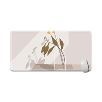 800 * 300 * 3 MM Extra Large Tapis de Souris Fille/Vase/Promenade Motif Tapis de Clavier Anti-Slip Caoutchouc Épaissi Ve