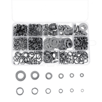 800Pcs M4-M12 Acier Inoxydable Vis Autotaraudeuse Rondelle Pad Assortiment de Handware