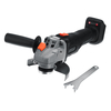 800W 125mm affichage sans fil meuleuse dangle sans brosse Machine de découpe de meulage dangle électrique pour