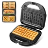 800W Gaufrier Fer 3 en 1 Sandwich Toaster Toastie Maker Panini Press Grill