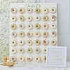 800x600mm Donut Mur Stand De Cuisson Refroidissement Rack Dit Bonbons Sweet Cart Rustique Décoration De Mariage En Bois