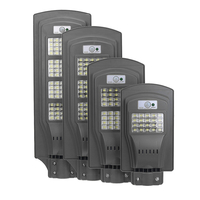 80/160/240/320 LED réverbère solaire PIR Applique murale à capteur de mouvement avec télécommande étanche