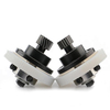 80 dents / 100 dents Engraving Machine Synchronous Wheel Straight Les dents Nylon Engrenage