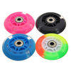 80mm LED Flash Roue lumineuse avec 2 roulements à billes ABED-7 pour mini scooter micro
