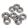 80pcs roulement à billes à gorge profonde blindé en acier 16mmx8mmx5mm 688ZZ