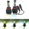 80W 8000LM LED kit de lampes de brouillard de phare de voiture H8/H9/H11 9005 8-32V IP68 DIY température de couleur