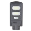 80W Réverbère Solaire Mouvement + Capteur de Lumière LED Applique Murale Extérieure de Jardin pour Parc,  Jardin,  Cour,  R