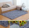 80x160cm Chambre Salon Soft Shaggy Tapis Antidérapant Tapis Absorbant
