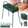 80x45x80cm Portable Charbon de bois Barbecue Grill Fer Poêle Kebab Barbecue Patio Camping