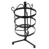 81 Trous 3-tiers Rotatif Fer Bijoux Rack Boucles Doreilles Anneaux Présentoir Outils Kit