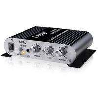 838BT 300W HIFI Amplificateur 2.1 canaux Bluetooth 5.0 Amplificateur Super Bass DC 12V Filtre de grande capacité Amplifi